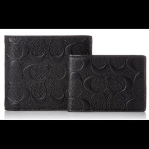 Men’s Black Coach Wallet